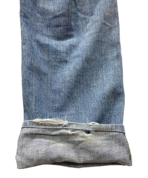 TRUE RELIGION（トゥルー レリジョン）TRUE RELIGION (トゥルー レリジョン) RICKY SUPER T　デニムパンツ　フレアパンツ　USA製 インディゴ サイズ:実寸参照の古着・服飾アイテム