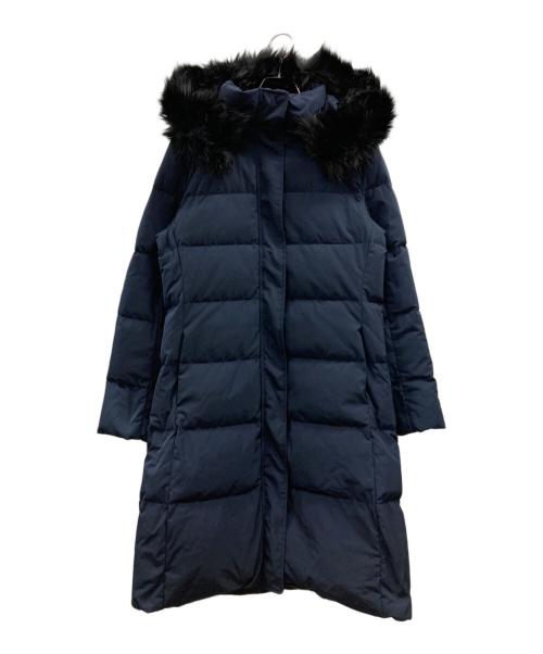 theory luxe（セオリーリュクス）theory luxe (セオリーリュクス) ファー付きダウンコート ネイビー サイズ:40の古着・服飾アイテム