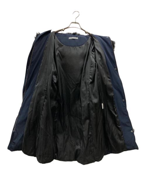 theory luxe（セオリーリュクス）theory luxe (セオリーリュクス) ファー付きダウンコート ネイビー サイズ:40の古着・服飾アイテム