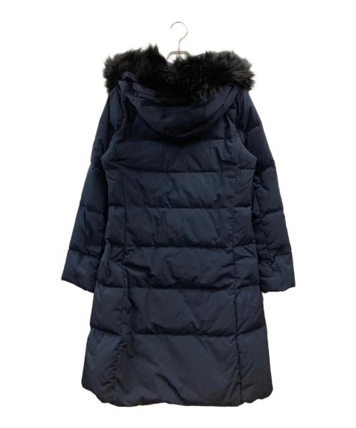 theory luxe（セオリーリュクス）theory luxe (セオリーリュクス) ファー付きダウンコート ネイビー サイズ:40の古着・服飾アイテム