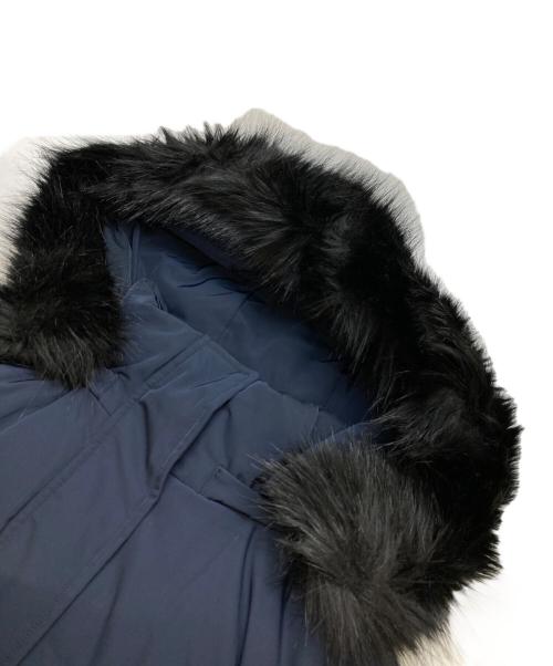 theory luxe（セオリーリュクス）theory luxe (セオリーリュクス) ファー付きダウンコート ネイビー サイズ:40の古着・服飾アイテム