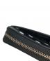 中古・古着 Kate Spade (ケイトスペード) 水玉模様ミニウォレット　財布 ブラック×ホワイト サイズ:実寸参照：6000円
