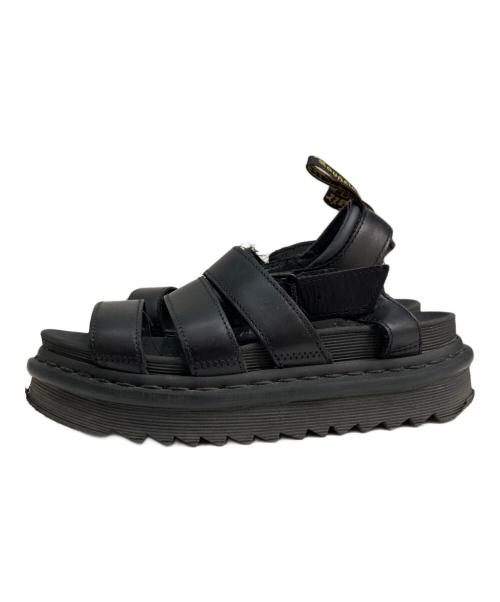 Dr.Martens（ドクターマーチン）Dr.Martens (ドクターマーチン) レザーサンダル ブラック サイズ:36の古着・服飾アイテム