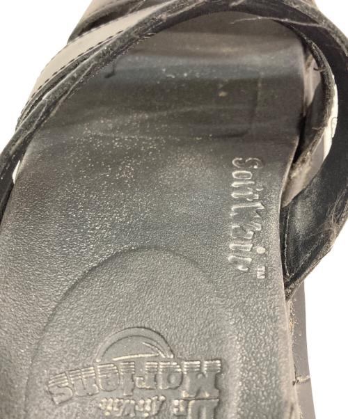 Dr.Martens（ドクターマーチン）Dr.Martens (ドクターマーチン) レザーサンダル ブラック サイズ:36の古着・服飾アイテム