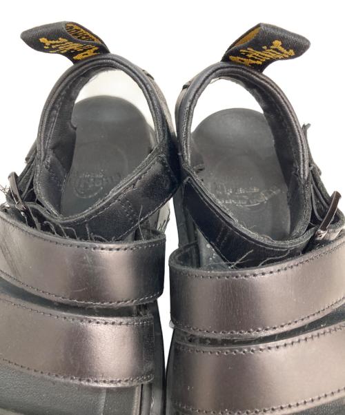 Dr.Martens（ドクターマーチン）Dr.Martens (ドクターマーチン) レザーサンダル ブラック サイズ:36の古着・服飾アイテム