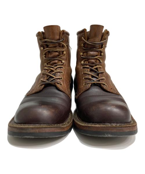 WHITE'S BOOTS（ホワイツブーツ）WHITE'S BOOTS (ホワイツブーツ) レザーブーツ ブラック×ブラウン サイズ:8の古着・服飾アイテム