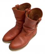 RED WINGレッドウィング）の古着「9-inch Pecos Boots　USA製」｜ブラウン