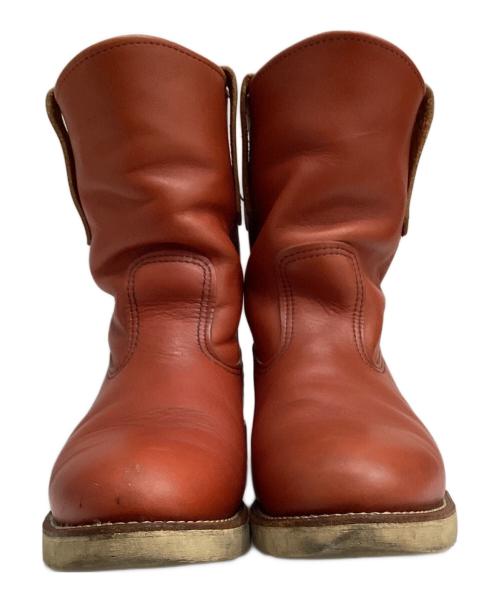 RED WING（レッドウィング）RED WING (レッドウィング) 9-inch Pecos Boots　USA製 ブラウン サイズ:US7 2/1の古着・服飾アイテム