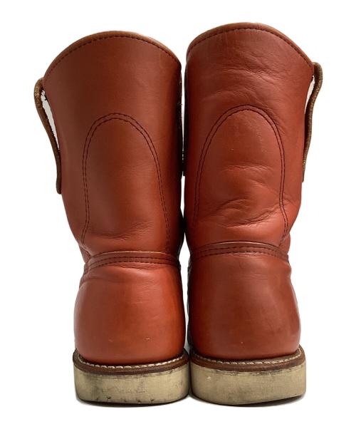 RED WING（レッドウィング）RED WING (レッドウィング) 9-inch Pecos Boots　USA製 ブラウン サイズ:US7 2/1の古着・服飾アイテム