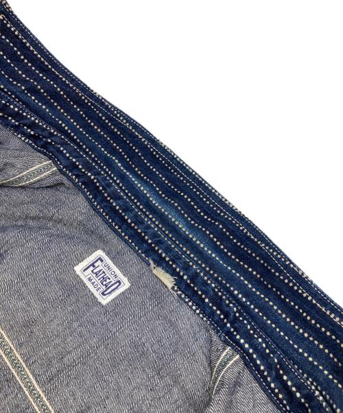 FLAT HEAD（フラット ヘッド）FLAT HEAD (フラット ヘッド) WABASHWORKSHIRT ネイビー サイズ:40の古着・服飾アイテム