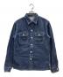FLAT HEAD（フラット ヘッド）の古着「WABASHWORKSHIRT」｜ネイビー