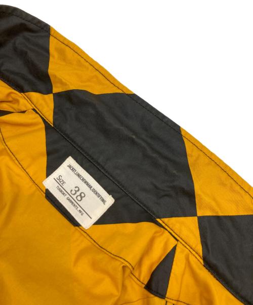 TUGBOAT GARMENTS（タグボートガーメンツ）TUGBOAT GARMENTS (タグボートガーメンツ) LINECREWMAN JACKET イエロー×ブラック サイズ:38の古着・服飾アイテム