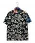 BEAMS PLUS (ビームスプラス) DALE HOPE (デール・ホープ) 別注アロハシャツ ネイビー×ブラック サイズ:M：6000円
