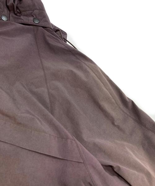 BURBERRY LONDON（バーバリーロンドン）BURBERRY LONDON (バーバリーロンドン) フーデッドコート パープル サイズ:Lの古着・服飾アイテム