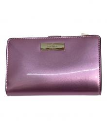 Kate Spade（ケイトスペード）の古着「2つ折り財布」｜ピンク