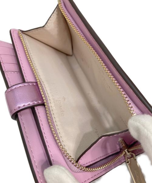 Kate Spade（ケイトスペード）Kate Spade (ケイトスペード) 2つ折り財布 ピンク サイズ:不明(実寸参照)の古着・服飾アイテム