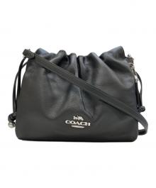 COACH（コーチ）の古着「フェイ ドローストリング バッグ」｜ブラック