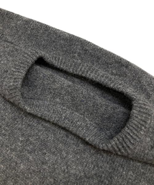 RRL（ダブルアールエル）RRL (ダブルアールエル) クルーネックウールニット グレー サイズ:Mの古着・服飾アイテム