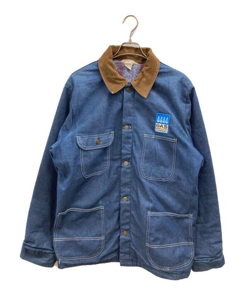 KEY IMPERIAL（キーインペリアル）KEY IMPERIAL (キーインペリアル) 80sカバーオール ネイビー サイズ:不明(実寸参照）の古着・服飾アイテム