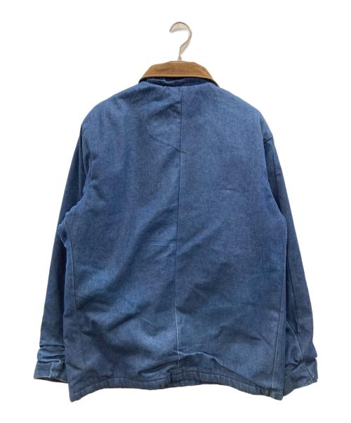 KEY IMPERIAL（キーインペリアル）KEY IMPERIAL (キーインペリアル) 80sカバーオール ネイビー サイズ:不明(実寸参照）の古着・服飾アイテム