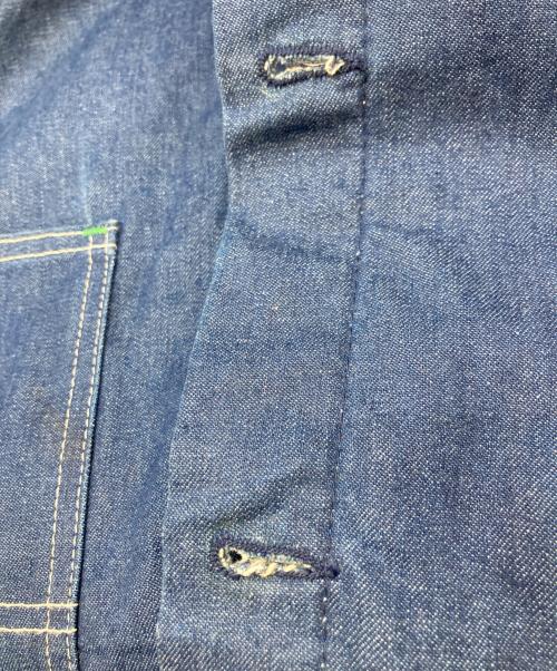KEY IMPERIAL（キーインペリアル）KEY IMPERIAL (キーインペリアル) 80sカバーオール ネイビー サイズ:不明(実寸参照）の古着・服飾アイテム
