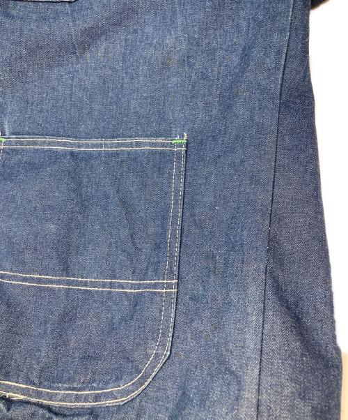KEY IMPERIAL（キーインペリアル）KEY IMPERIAL (キーインペリアル) 80sカバーオール ネイビー サイズ:不明(実寸参照）の古着・服飾アイテム