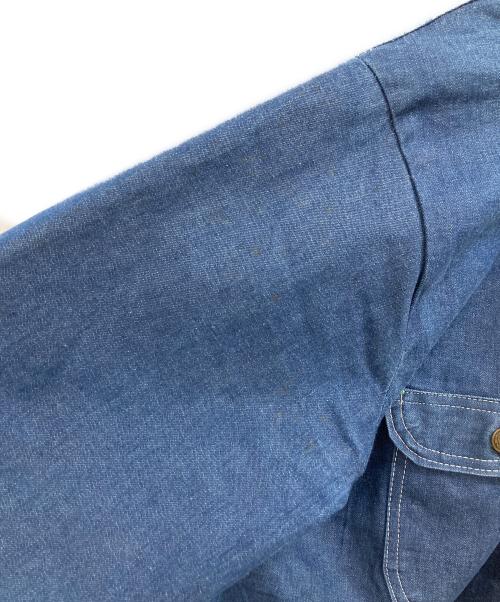 KEY IMPERIAL（キーインペリアル）KEY IMPERIAL (キーインペリアル) 80sカバーオール ネイビー サイズ:不明(実寸参照）の古着・服飾アイテム