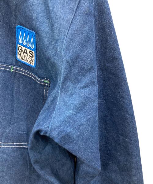 KEY IMPERIAL（キーインペリアル）KEY IMPERIAL (キーインペリアル) 80sカバーオール ネイビー サイズ:不明(実寸参照）の古着・服飾アイテム