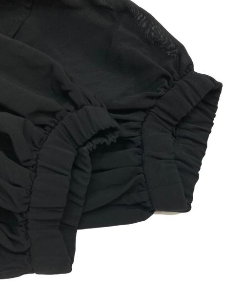 UNITED ARROWS TOKYO（ユナイテッドアローズトウキョウ）UNITED ARROWS TOKYO (ユナイテッドアローズトウキョウ) シアーフレアジャケット ブラック サイズ:不明（実寸参照）の古着・服飾アイテム