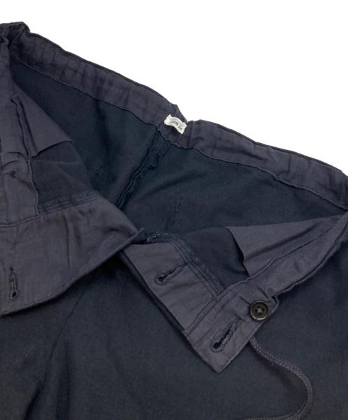 Eleven 2nd（イレブンセカンド）eleven 2nd (イレブンセカンド) コットンウールワイドパンツ ネイビー サイズ:不明(実寸参照)の古着・服飾アイテム