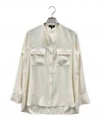 theoryセオリー）の古着「Prime GGT PKT Detail Blouse」｜アイボリー