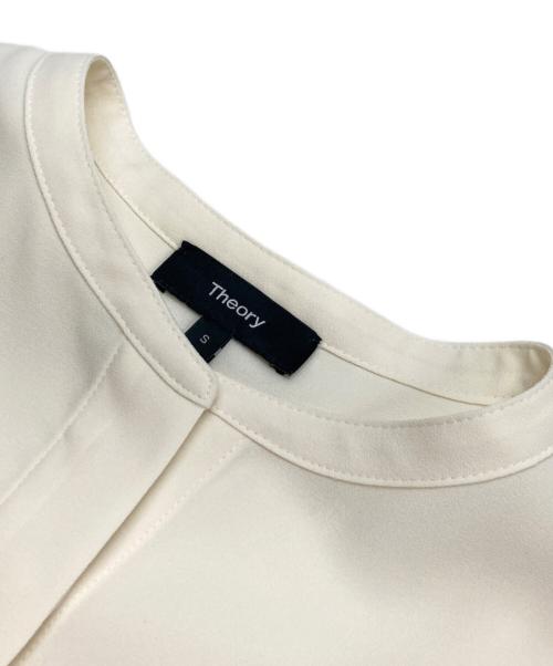 theory（セオリー）theory (セオリー) Prime GGT PKT Detail Blouse アイボリー サイズ:Sの古着・服飾アイテム