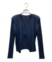 PLEATS PLEASE（プリーツプリーズ）の古着「NEW COLORFUL BASICS 4」｜ネイビー