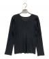 PLEATS PLEASE（プリーツプリーズ）の古着「RIB PLEATS BASICS Top」｜ブラック