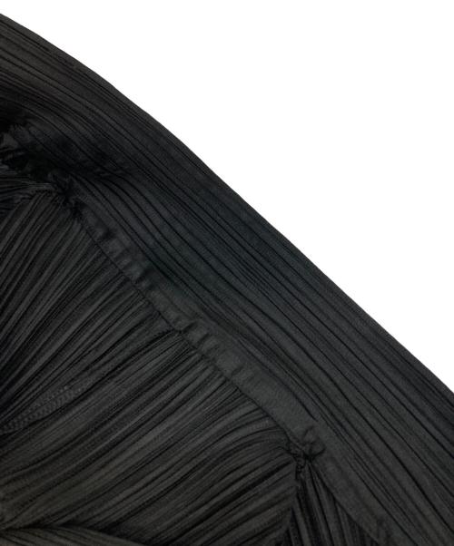 PLEATS PLEASE（プリーツプリーズ）PLEATS PLEASE (プリーツプリーズ) BASICS Shirt ブラック サイズ:3の古着・服飾アイテム