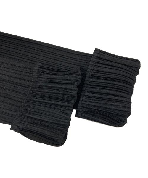 PLEATS PLEASE（プリーツプリーズ）PLEATS PLEASE (プリーツプリーズ) BASICS Shirt ブラック サイズ:3の古着・服飾アイテム