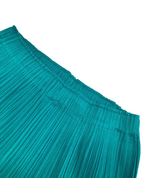 PLEATS PLEASE（プリーツプリーズ）PLEATS PLEASE (プリーツプリーズ) MONTHLY COLORS : JUNE PANTS グリーン サイズ:2の古着・服飾アイテム