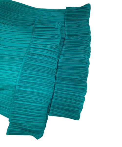 PLEATS PLEASE（プリーツプリーズ）PLEATS PLEASE (プリーツプリーズ) MONTHLY COLORS : JUNE PANTS グリーン サイズ:2の古着・服飾アイテム