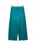 PLEATS PLEASE（プリーツプリーズ）の古着「MONTHLY COLORS : JUNE PANTS」｜グリーン