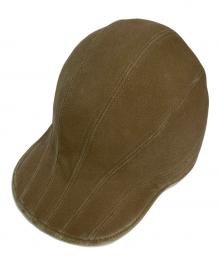 ISSEY MIYAKE MEN（イッセイミヤケメン）の古着「CARVED CAP」｜オリーブ