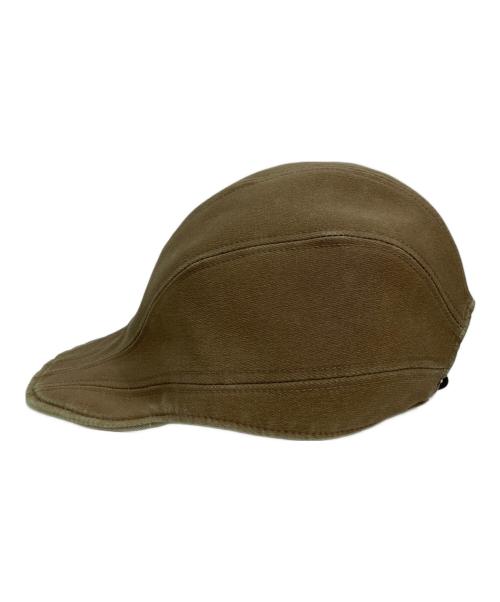 ISSEY MIYAKE MEN（イッセイミヤケメン）ISSEY MIYAKE MEN (イッセイミヤケメン) CARVED CAP オリーブ サイズ:Freeの古着・服飾アイテム
