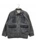 ISSUE THINGS（イシューシングス）の古着「Exclusive Black Denim Jacket」｜グレー