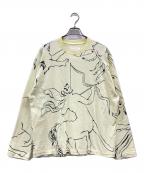 JIL SANDERジルサンダー）の古着「Yellow Zodiac Long Sleeve T-Shirt」｜イエロー