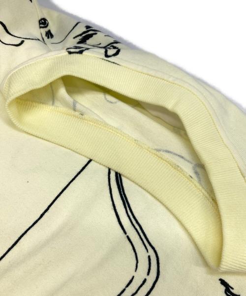 JIL SANDER（ジルサンダー）JIL SANDER (ジルサンダー) Yellow Zodiac Long Sleeve T-Shirt イエロー サイズ:Lの古着・服飾アイテム
