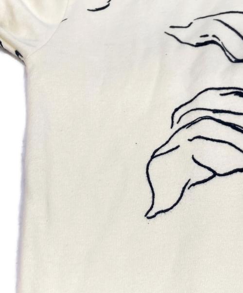 JIL SANDER（ジルサンダー）JIL SANDER (ジルサンダー) Yellow Zodiac Long Sleeve T-Shirt イエロー サイズ:Lの古着・服飾アイテム