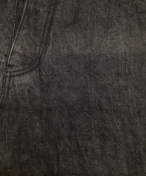 nest Robe（ネストローブ）nest Robe (ネストローブ) リネンデニム5ポケットパンツ グレー サイズ:3の古着・服飾アイテム