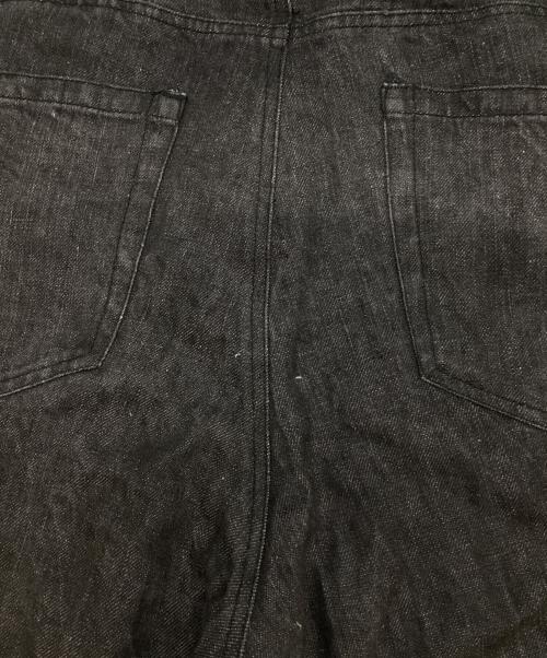 nest Robe（ネストローブ）nest Robe (ネストローブ) リネンデニム5ポケットパンツ グレー サイズ:3の古着・服飾アイテム
