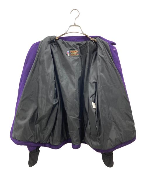 skookum（スクーカム）skookum (スクーカム) スタジャン パープル サイズ:36の古着・服飾アイテム