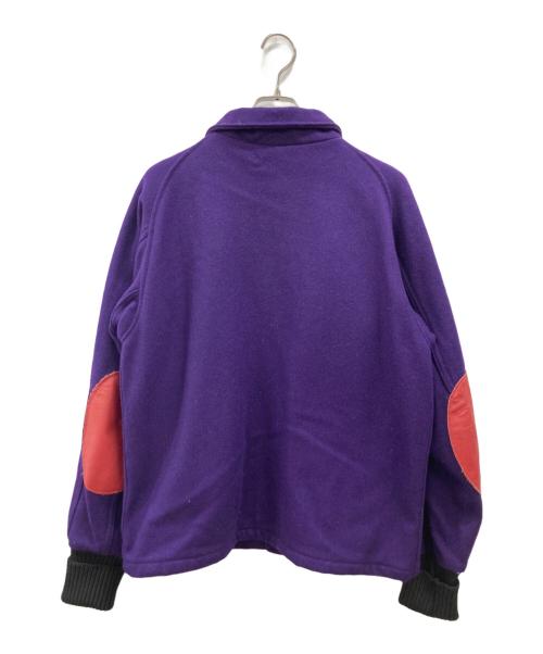 skookum（スクーカム）skookum (スクーカム) スタジャン パープル サイズ:36の古着・服飾アイテム