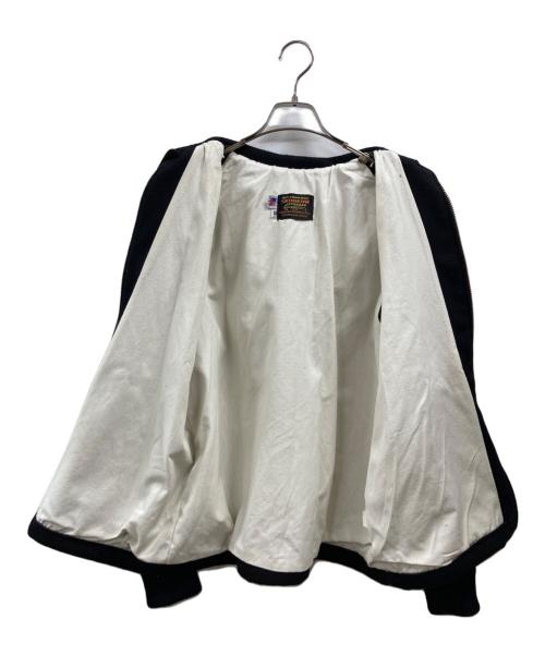 skookum（スクーカム）skookum (スクーカム) ふスタジャン ブラック サイズ:38の古着・服飾アイテム